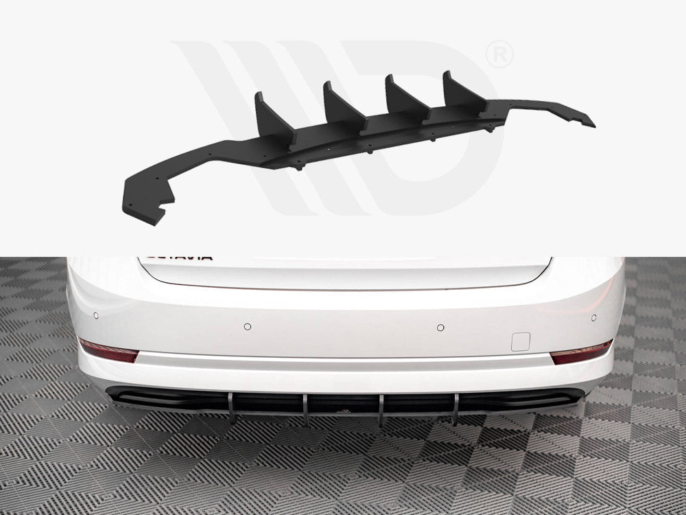 Street PRO Rear Diffuser Skoda Octavia Mk4 Maxton Design