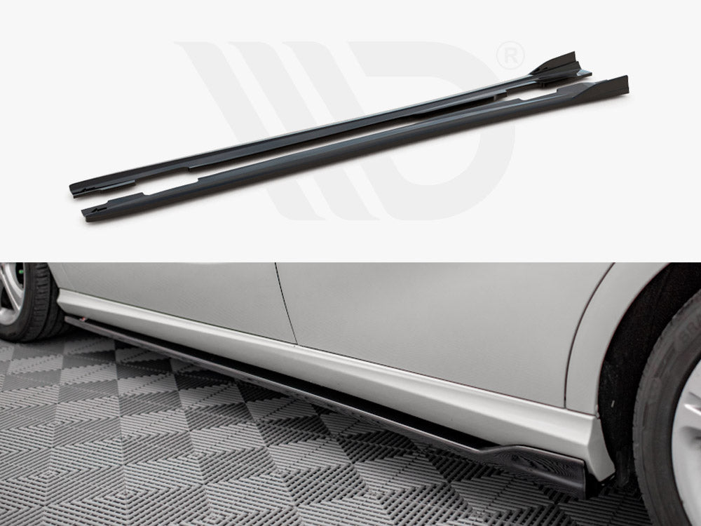 Side Skirts Diffusers V.1 Mercedes A W176 2012-2015 Maxton Design