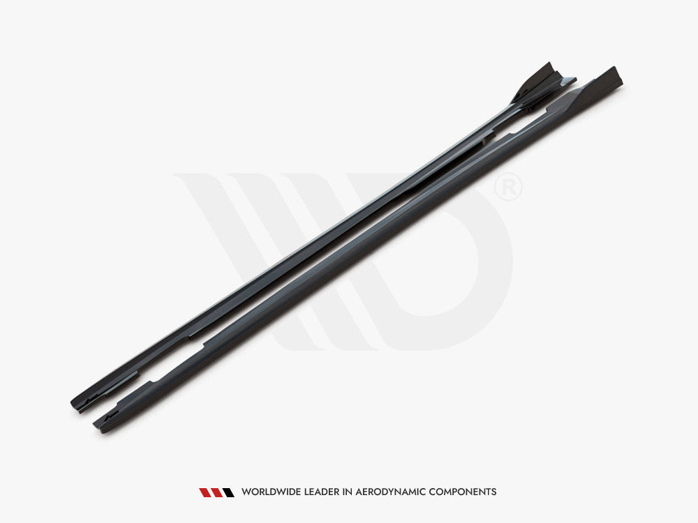 Side Skirts Diffusers V.1 Mercedes A W176 2012-2015 Maxton Design