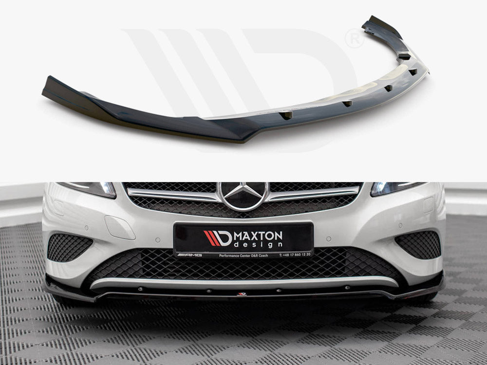 Front Splitter V.2 Mercedes A W176 2012-2015 Maxton Design