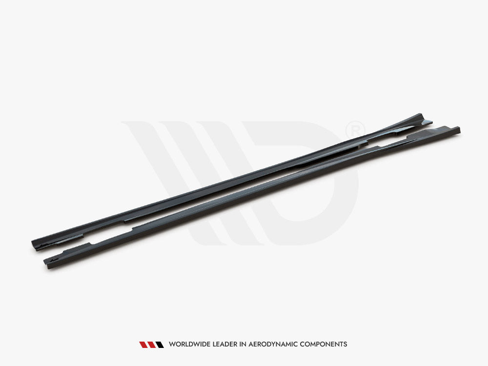 Side Skirts Diffusers V.2 Mercedes A W176 2012-2015 Maxton Design