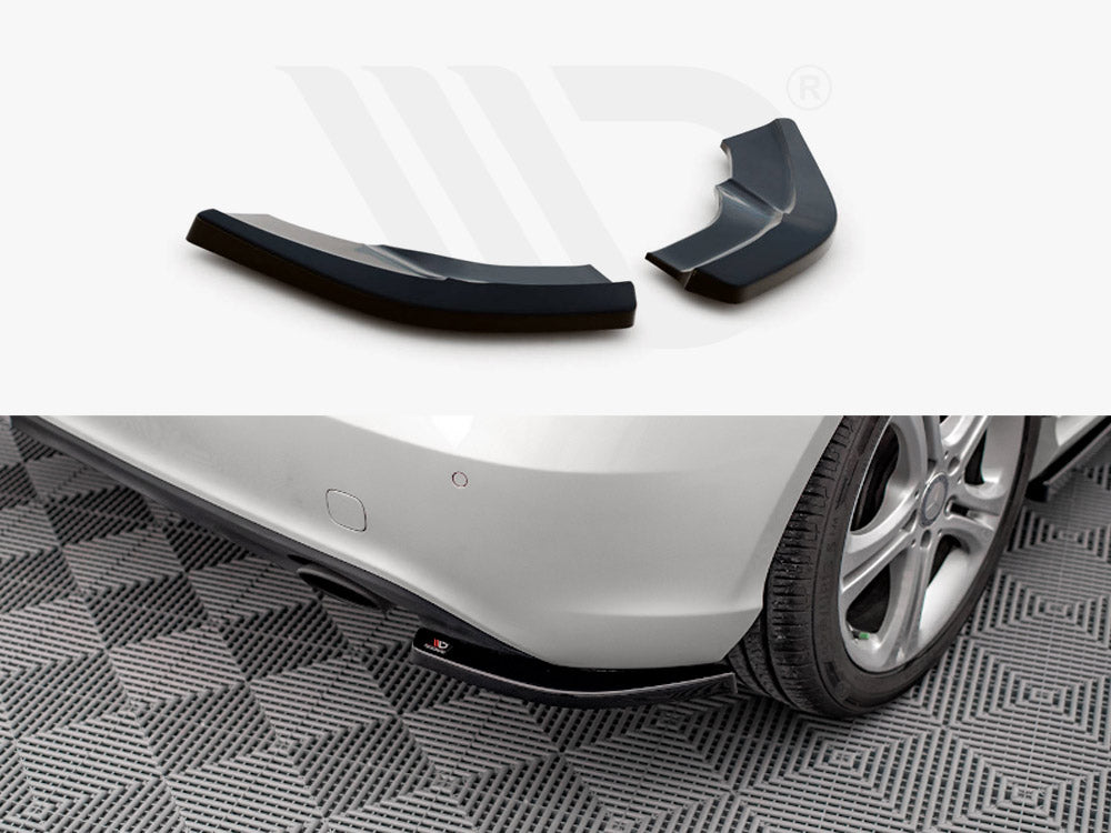 Rear Side Splitters V.2 Mercedes A W176 2012-2015 Maxton Design