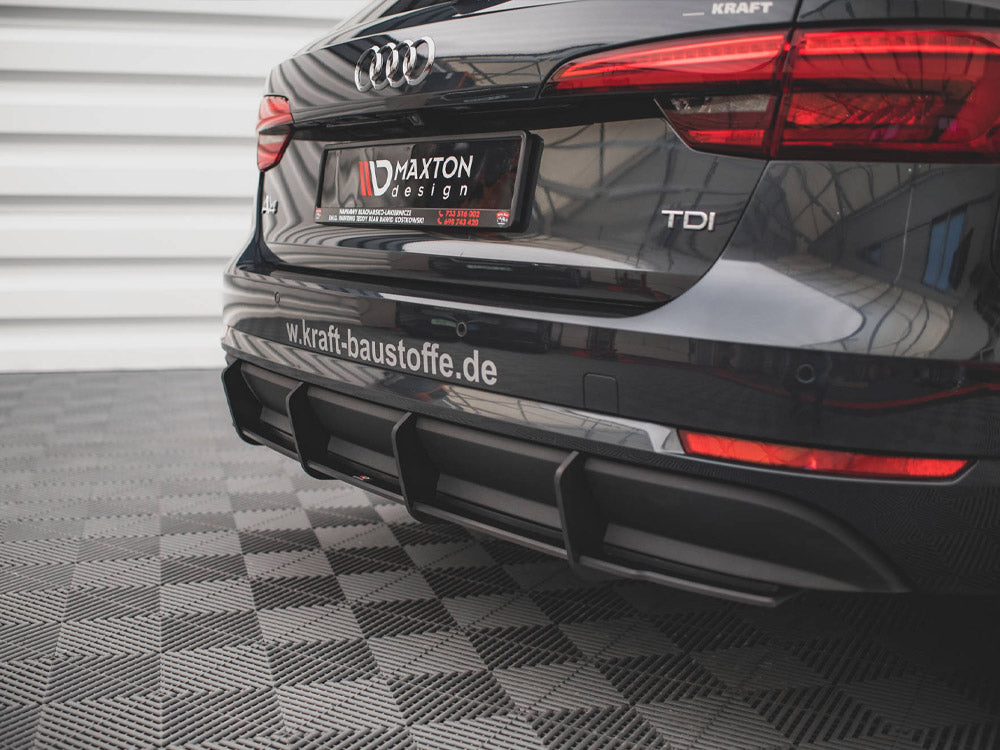 Street PRO Rear Diffuser Audi A4 Avant B9 Maxton Design