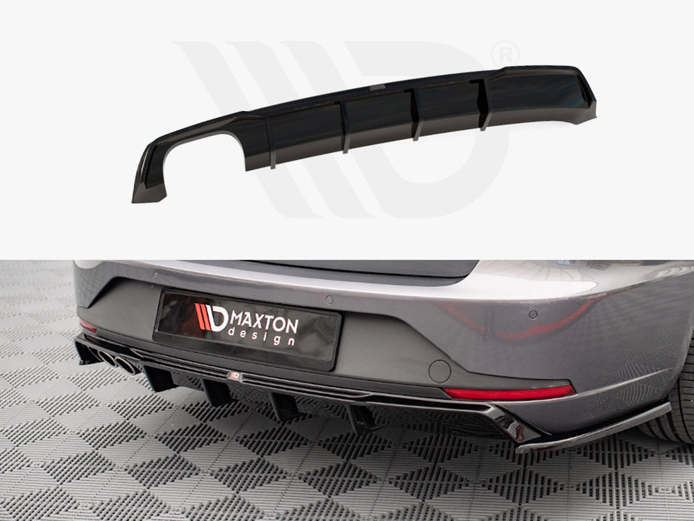 Rear Valance Seat Leon FR Sportstourer Mk3 2012-2016 Maxton Design