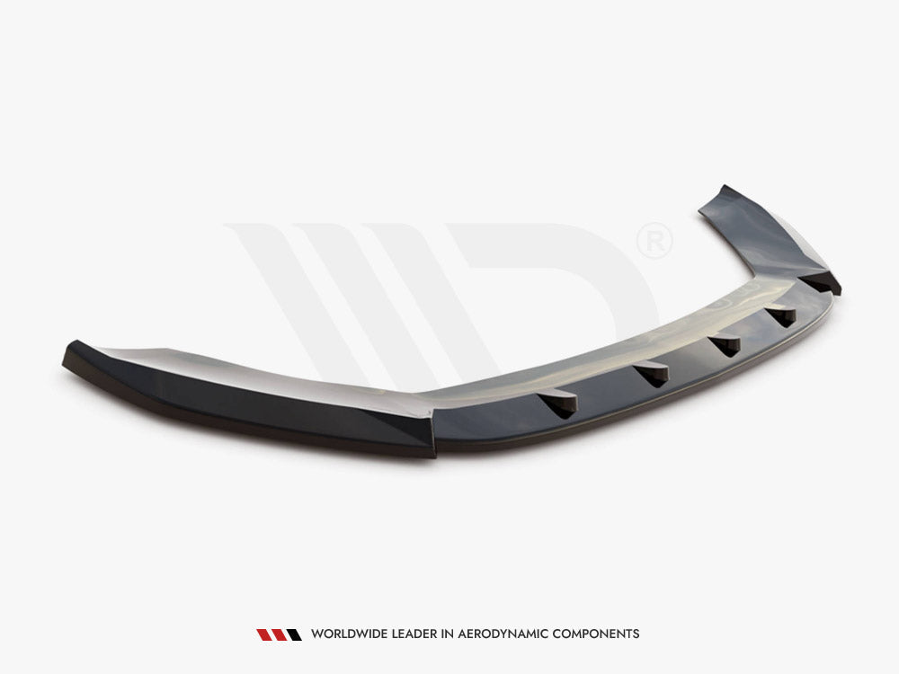 Front Splitter V.1 Seat Leon FR / Cupra MK3 2012-2016 Maxton Design