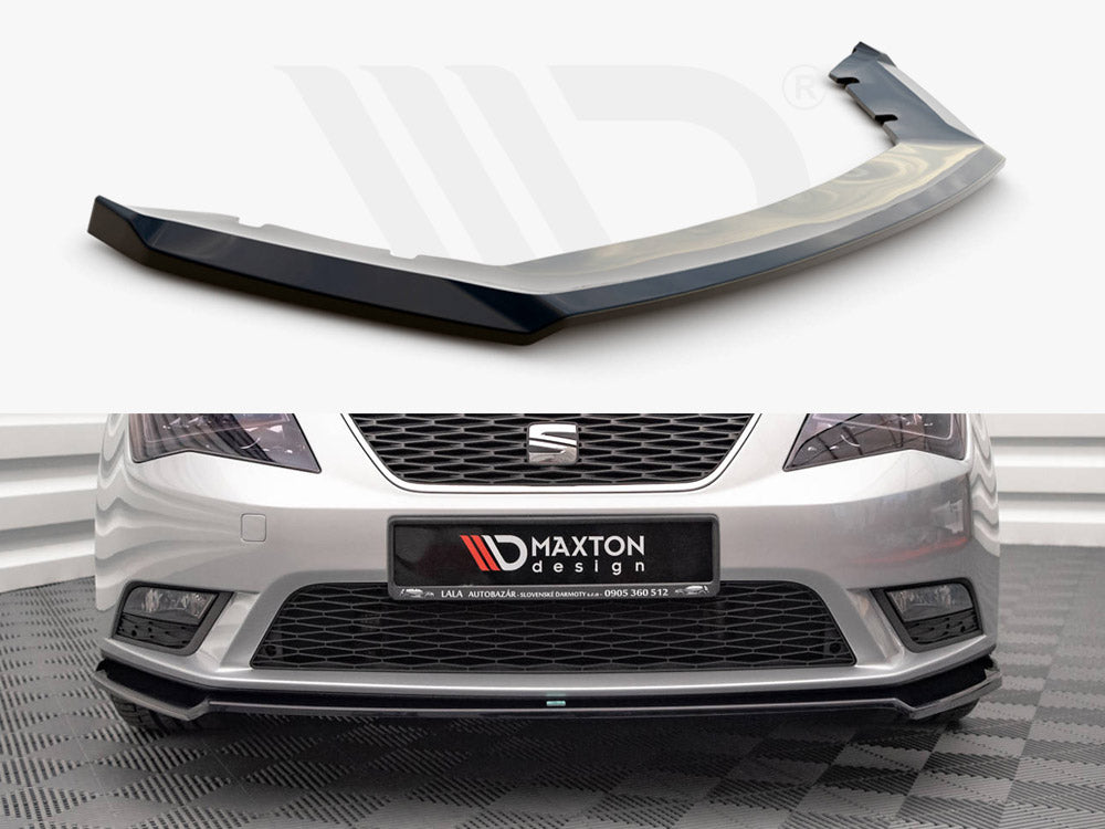 Front Splitter V.2 Seat Leon MK3 2012-2016 Maxton Design