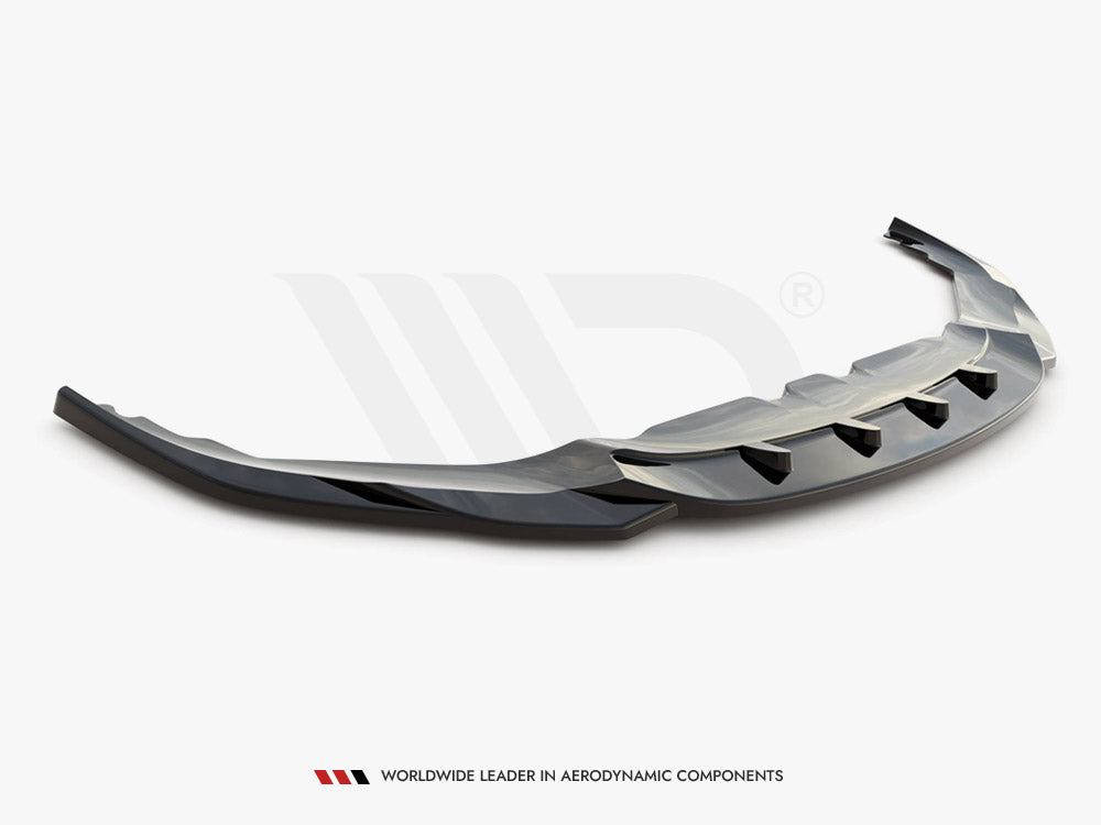 Front Splitter V.4 Bmw 8 Coupe M-pack G15 / 8 GRAN Coupe M-pack G16 2018- Maxton Design