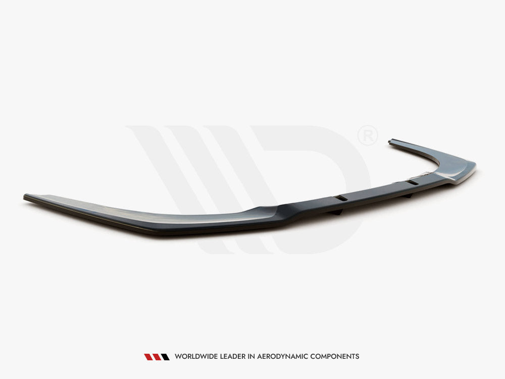 Central Rear Splitter (Vertical Bars) BMW 8 Gran Coupe M-Pack G16 Maxton Design