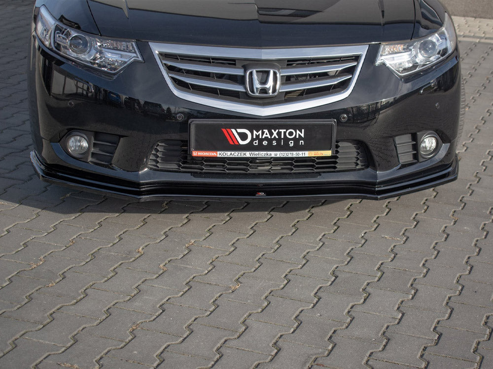 Front Splitter Honda Accord MK8 Facelift CU Series 2011-2015 Maxton Design