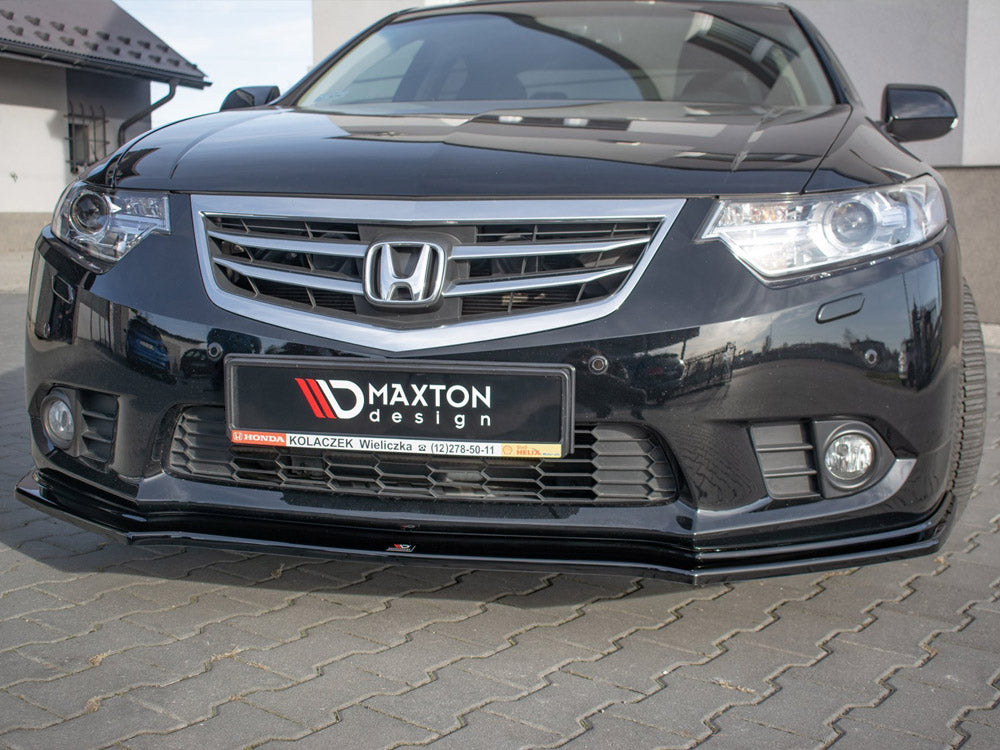 Front Splitter Honda Accord MK8 Facelift CU Series 2011-2015 Maxton Design