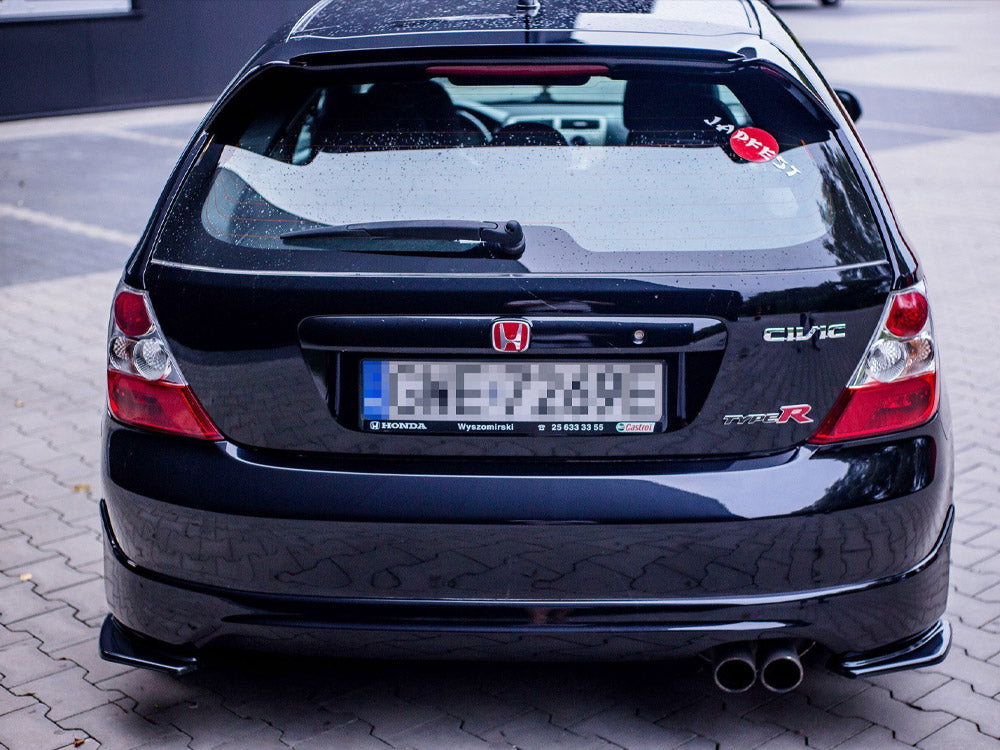 Rear Side Splitters Honda Civic EP3 (MK7) Type-r/s Facelift 2004-2006 Maxton Design