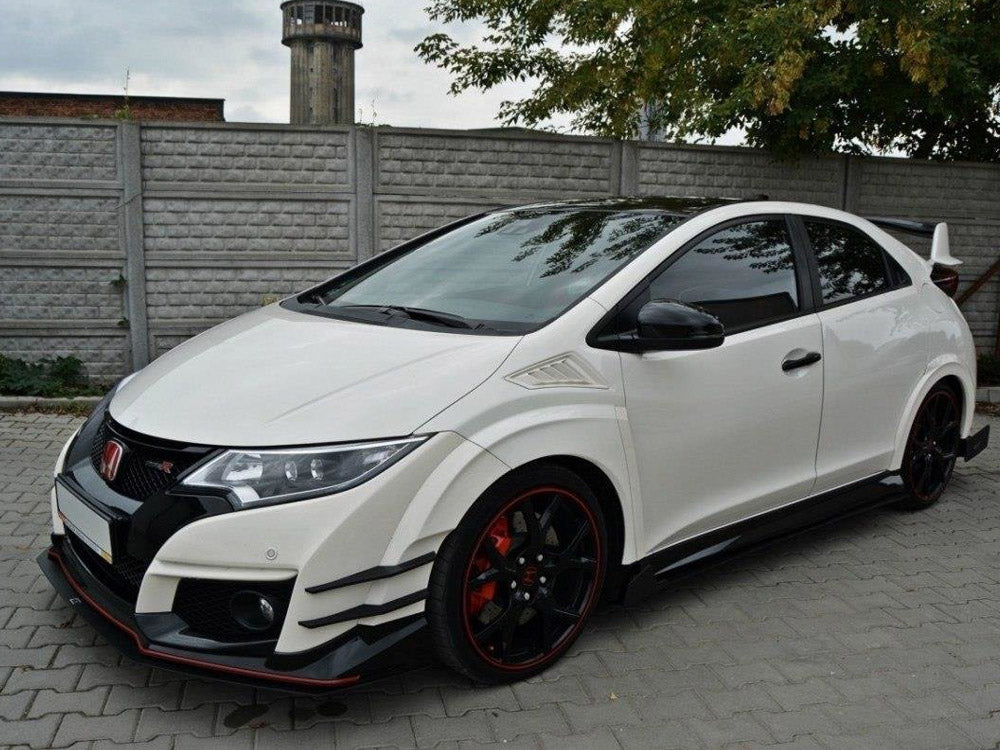 Canards Honda Civic IX Type R 2015-2017 Maxton Design