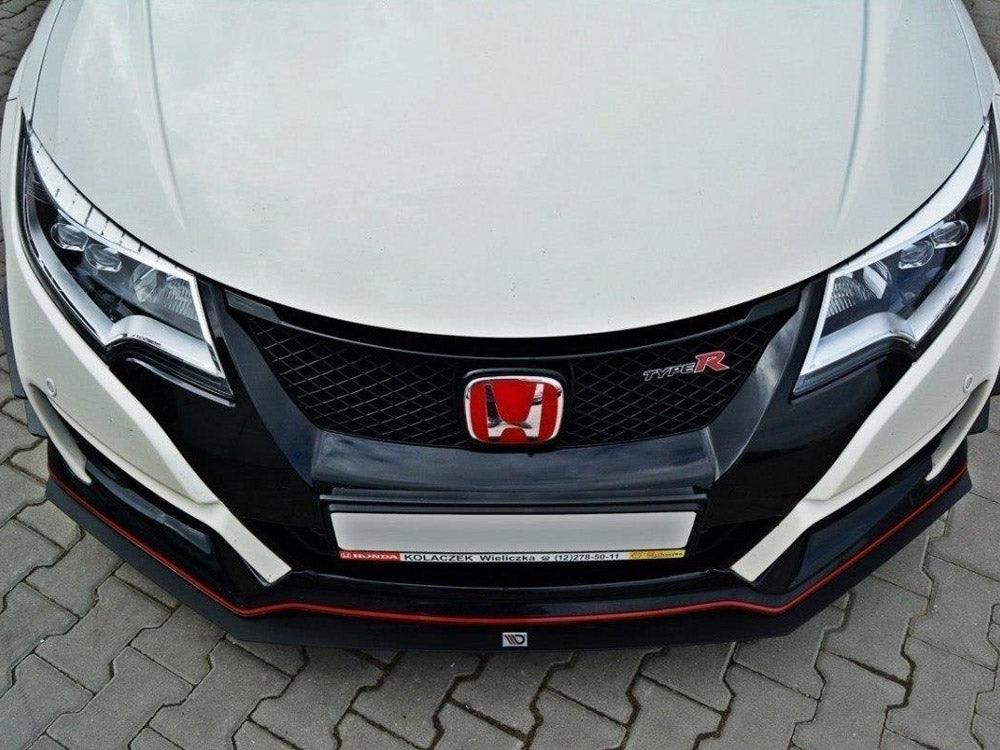 Front Racing Splitter V.1 Honda Civic IX Type R 2015-2017 Maxton Design