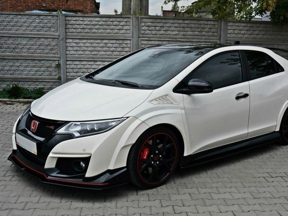 Front Splitter V.1 Honda Civic IX Type R 2015-2017 Maxton Design