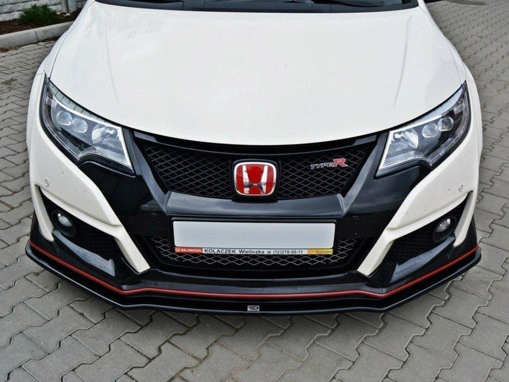 Front Splitter V.1 Honda Civic IX Type R 2015-2017 Maxton Design