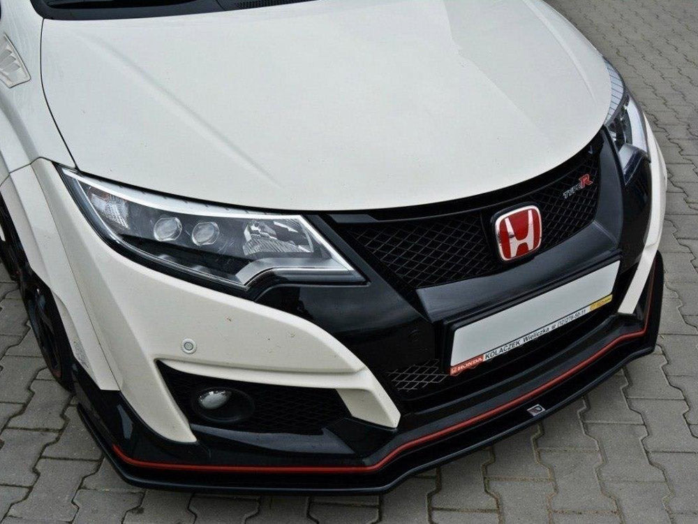 Front Splitter V.1 Honda Civic IX Type R 2015-2017 Maxton Design