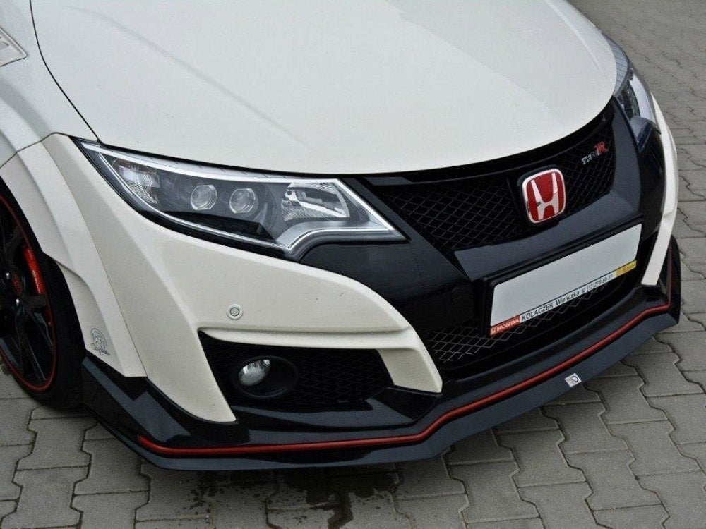 Front Splitter V.2 Honda Civic IX Type R 2015-2017 Maxton Design