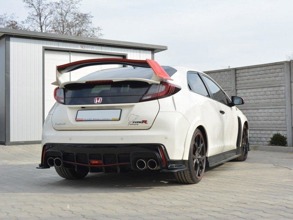 Rear Valance Honda Civic IX Type R 2015-2017 Maxton Design