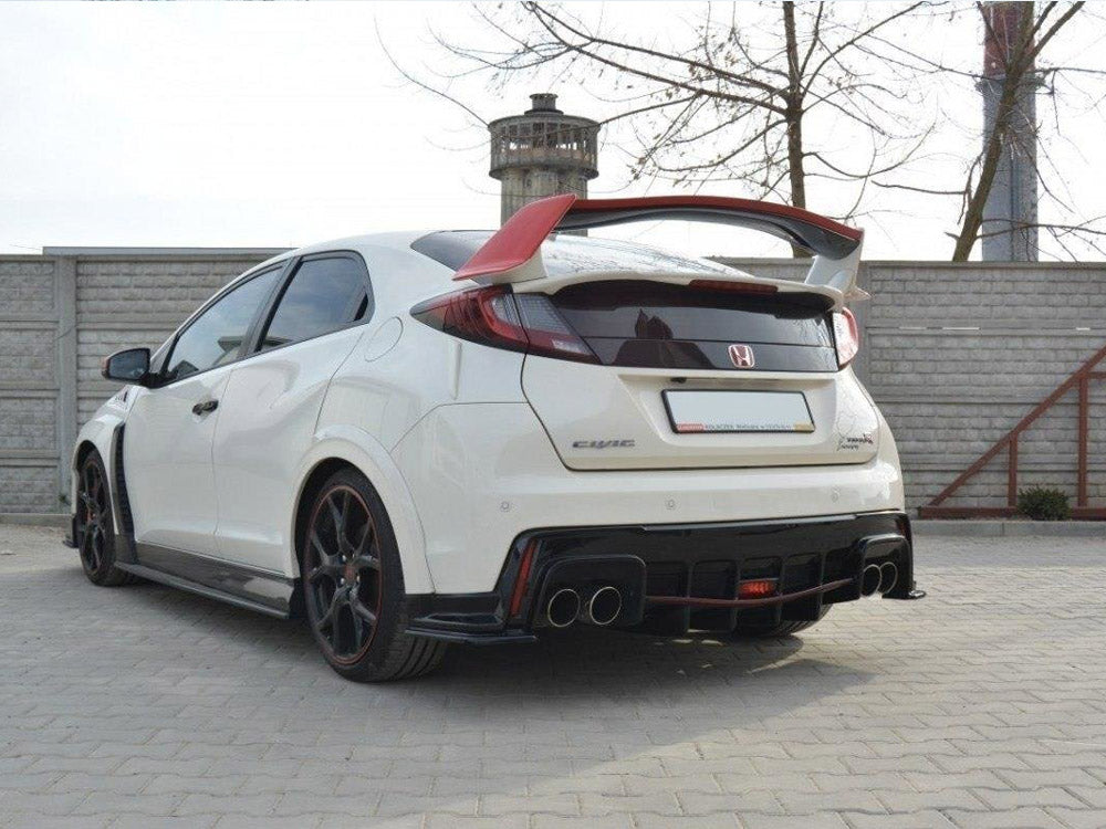 Rear Valance Honda Civic IX Type R 2015-2017 Maxton Design