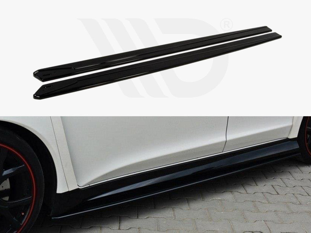 Side Skirts Diffusers Honda Civic IX Type R 2015-2017 Maxton Design