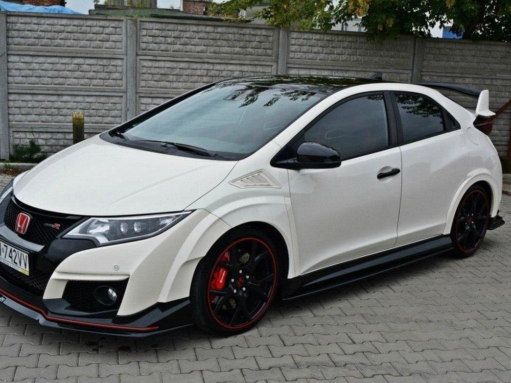 Side Skirts Diffusers Honda Civic IX Type R 2015-2017 Maxton Design