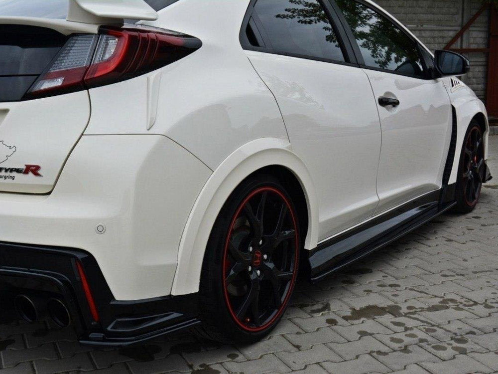 Side Skirts Diffusers Honda Civic IX Type R 2015-2017 Maxton Design