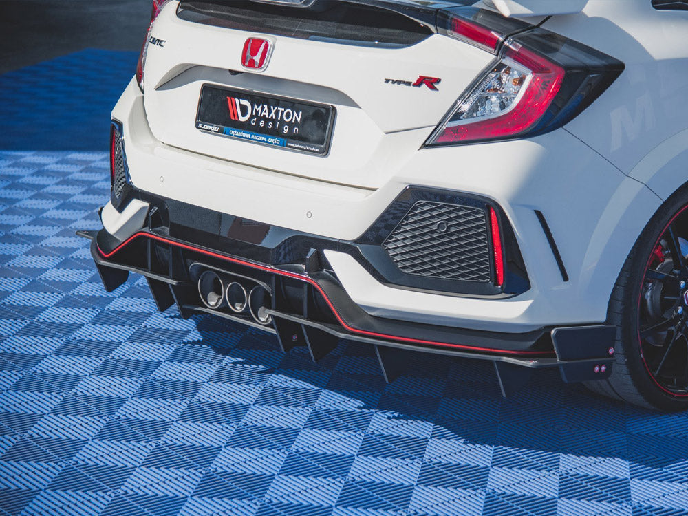 Rear Valance Honda Civic X Type R 2017- Maxton Design