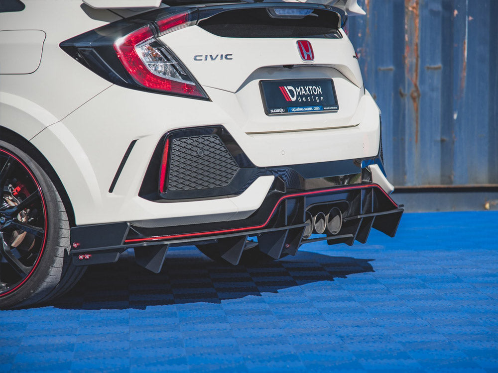 Rear Valance Honda Civic X Type R 2017- Maxton Design