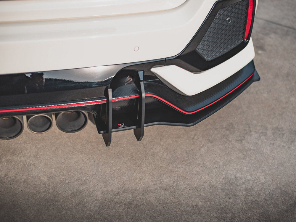 Rear Valance V2 Honda Civic X Type R 2017- Maxton Design