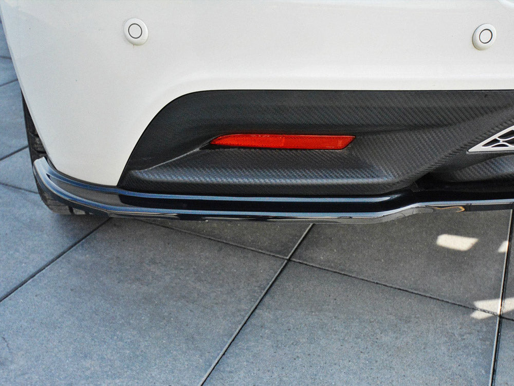 Central Rear Splitter Honda CR-Z 2010-2013 Maxton Design