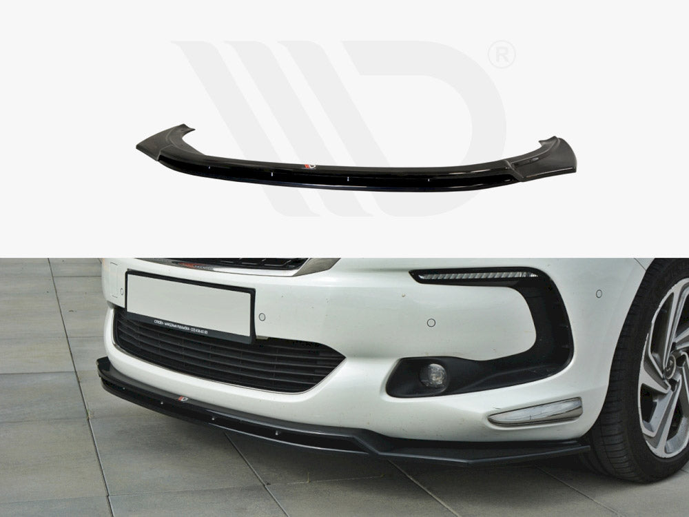 Front Splitter V.3 Citroen DS5 Facelift 2015-19 Maxton Design