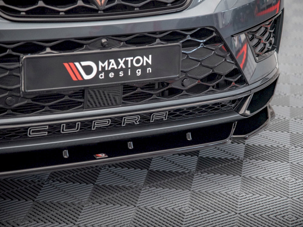 Front Splitter V2 Cupra Ateca 2018-2019 Maxton Design