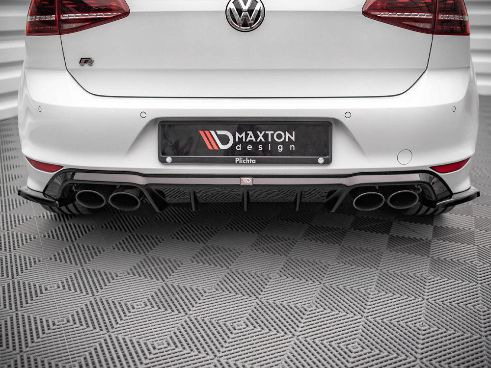 Rear Side Splitters V.4 VW Golf R MK7 2013-2016 Maxton Design