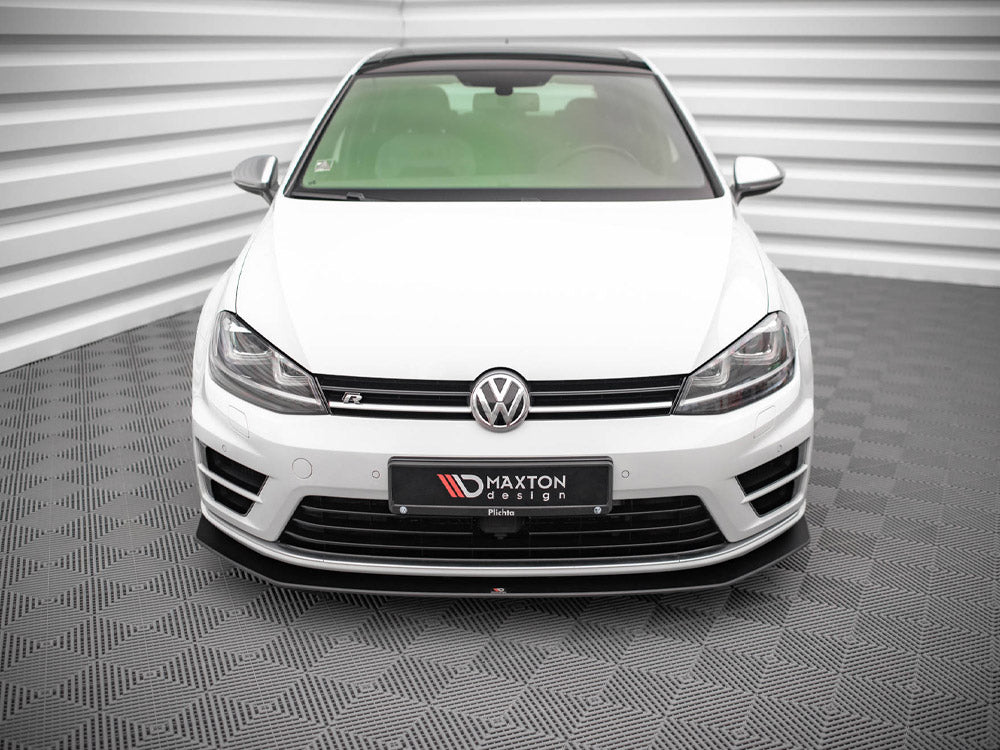 Street PRO Front Splitter V.2 VW Golf R MK7 2013-2016 Maxton Design