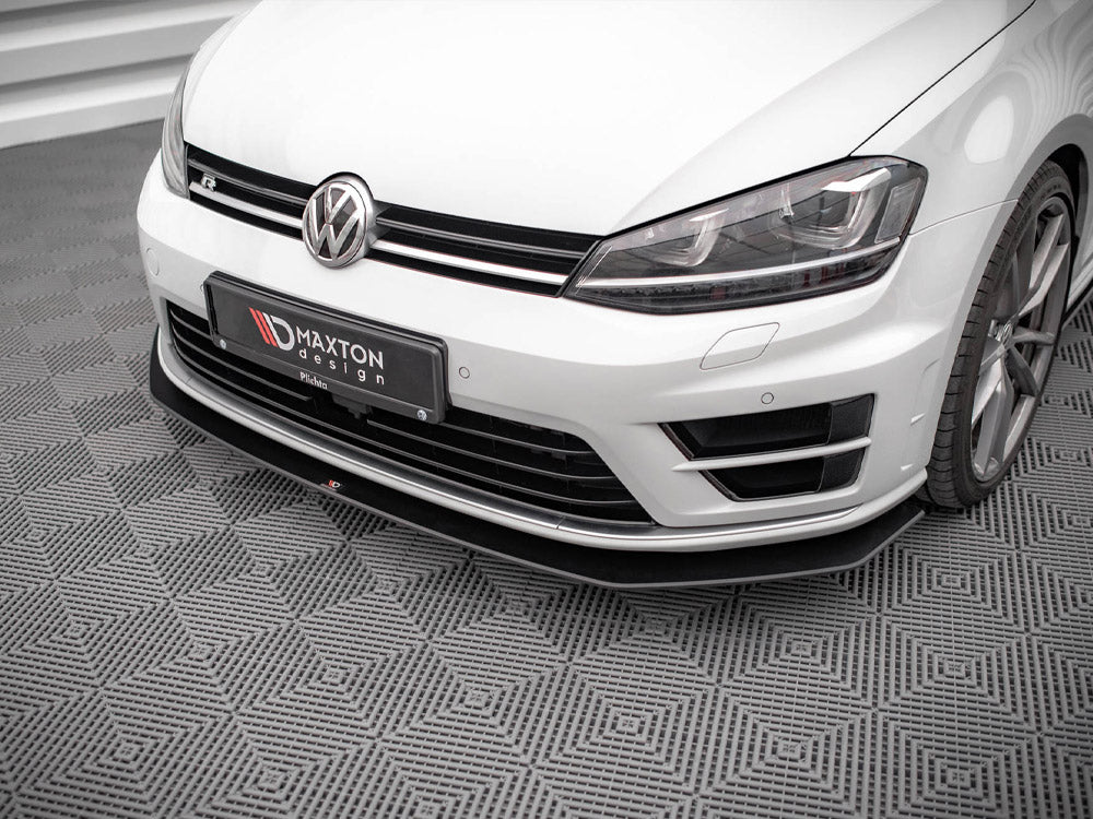 Street PRO Front Splitter V.2 VW Golf R MK7 2013-2016 Maxton Design