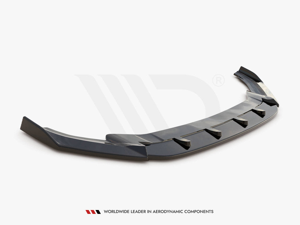 Front Splitter V.4 VW Golf R MK7 2013-2016 Maxton Design