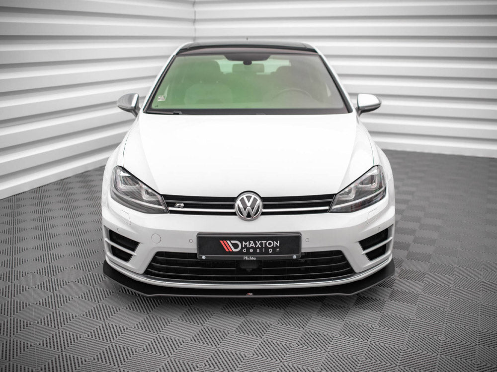 Street PRO Front Splitter V.1 VW Golf R MK7 2013-2016 Maxton Design