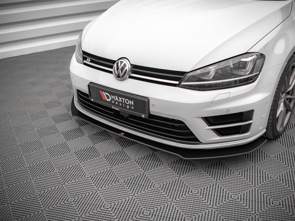 Street PRO Front Splitter V.1 VW Golf R MK7 2013-2016 Maxton Design