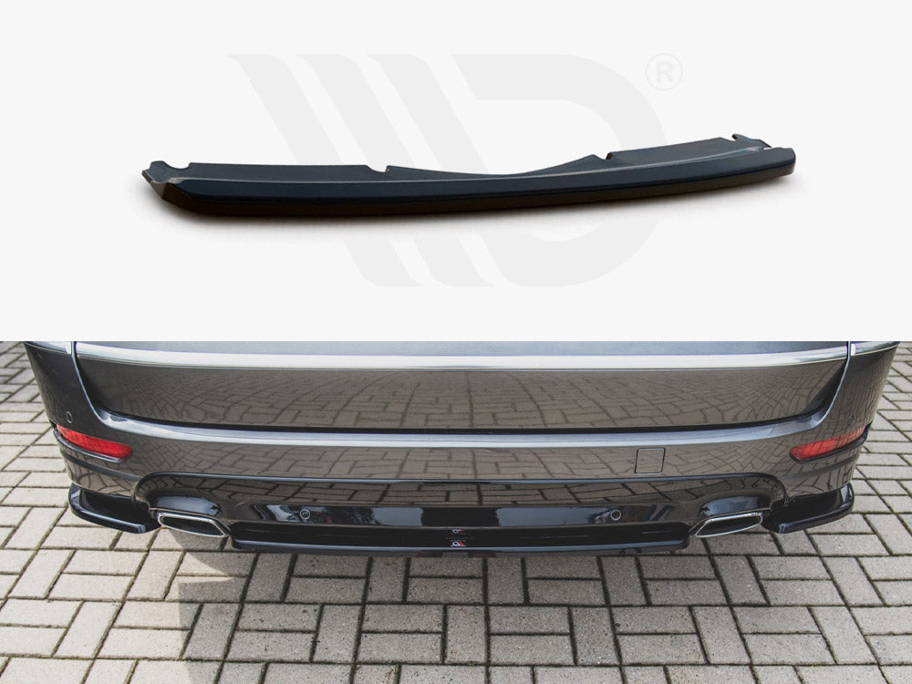 Central Rear Splitter Ford S-Max Vignale Mk2 Facelift 2019- Maxton Design