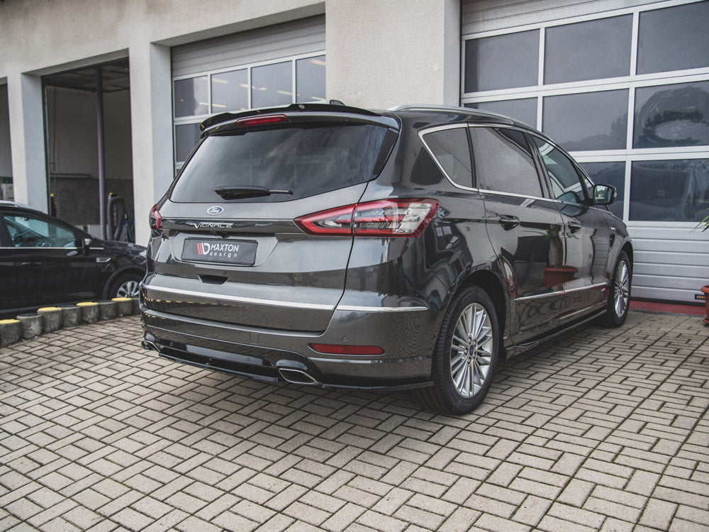 Central Rear Splitter Ford S-Max Vignale Mk2 Facelift 2019- Maxton Design