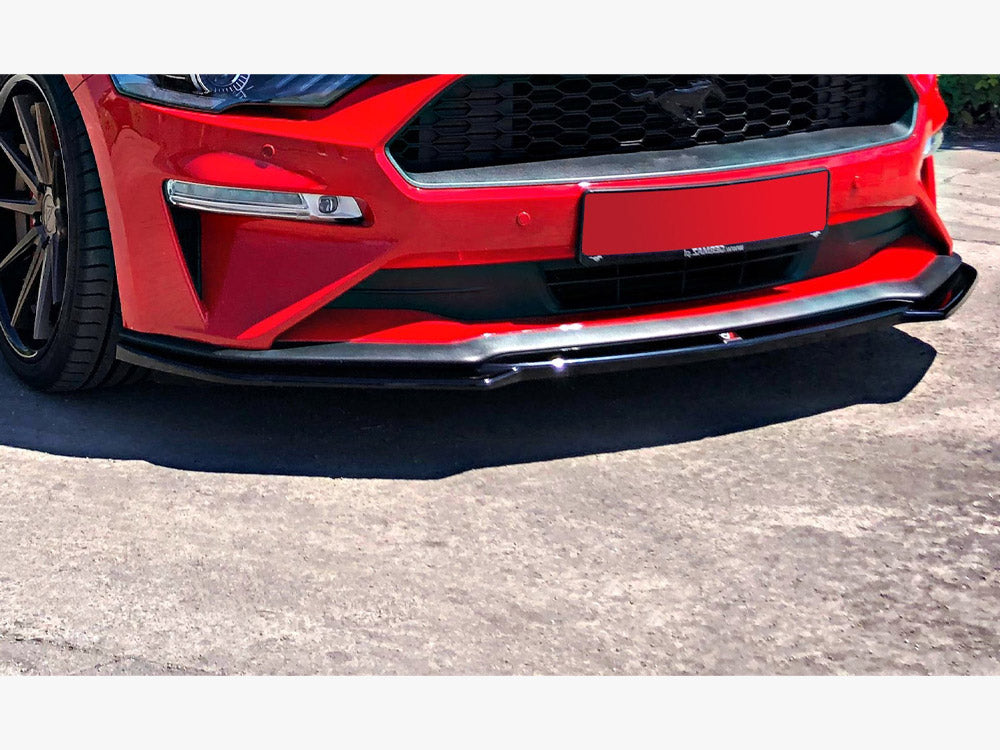 Front Splitter Ford Mustang MK6 Facelift 2018- Maxton Design