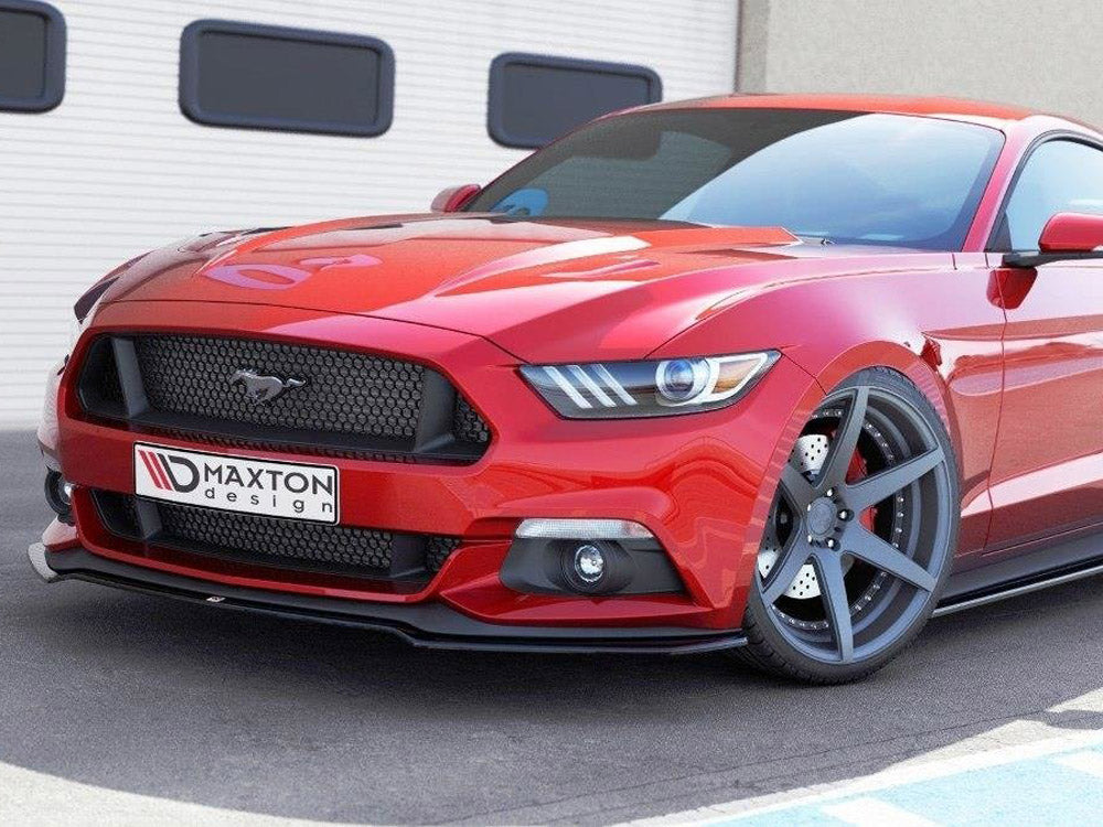 Front Splitter V.1 Ford Mustang Mk6 2014-17 Maxton Design