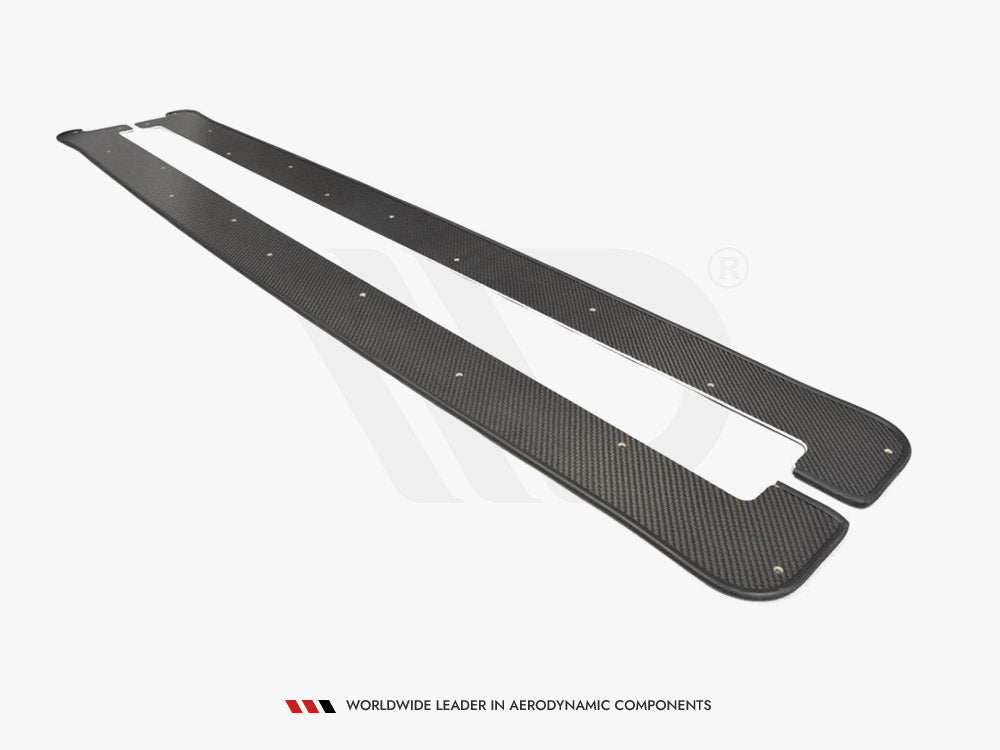 Ford Mustang MK6 GT - Racing Side Skirts Diffusers 2014-17 Maxton Design