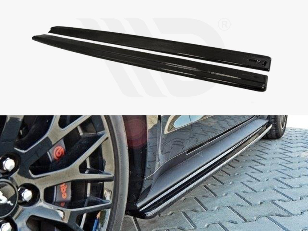 Side Skirts Diffusers Ford Mustang MK6 GT 2015-2017 Maxton Design