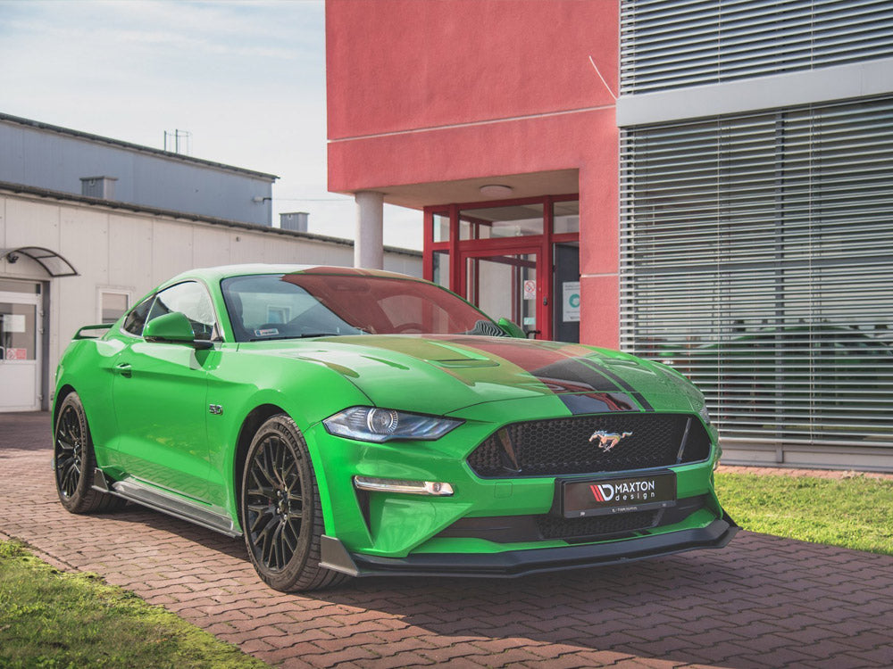 Street PRO Front Splitter V.2 Ford Mustang GT Mk6 Facelift 2017- Maxton Design