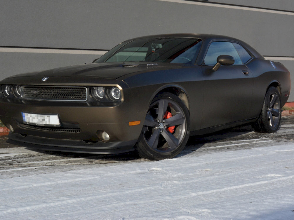 Front Splitter Dodge Challenger MK3 PHASE-1 SRT8 Coupe 2008-14 Maxton Design