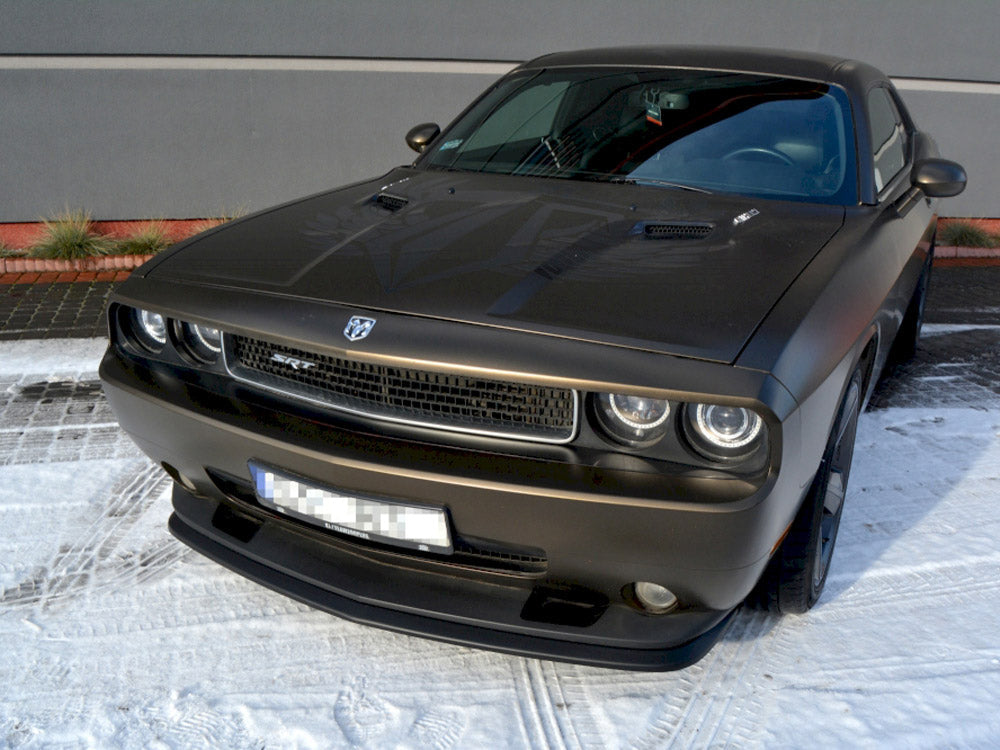 Front Splitter Dodge Challenger MK3 PHASE-1 SRT8 Coupe 2008-14 Maxton Design