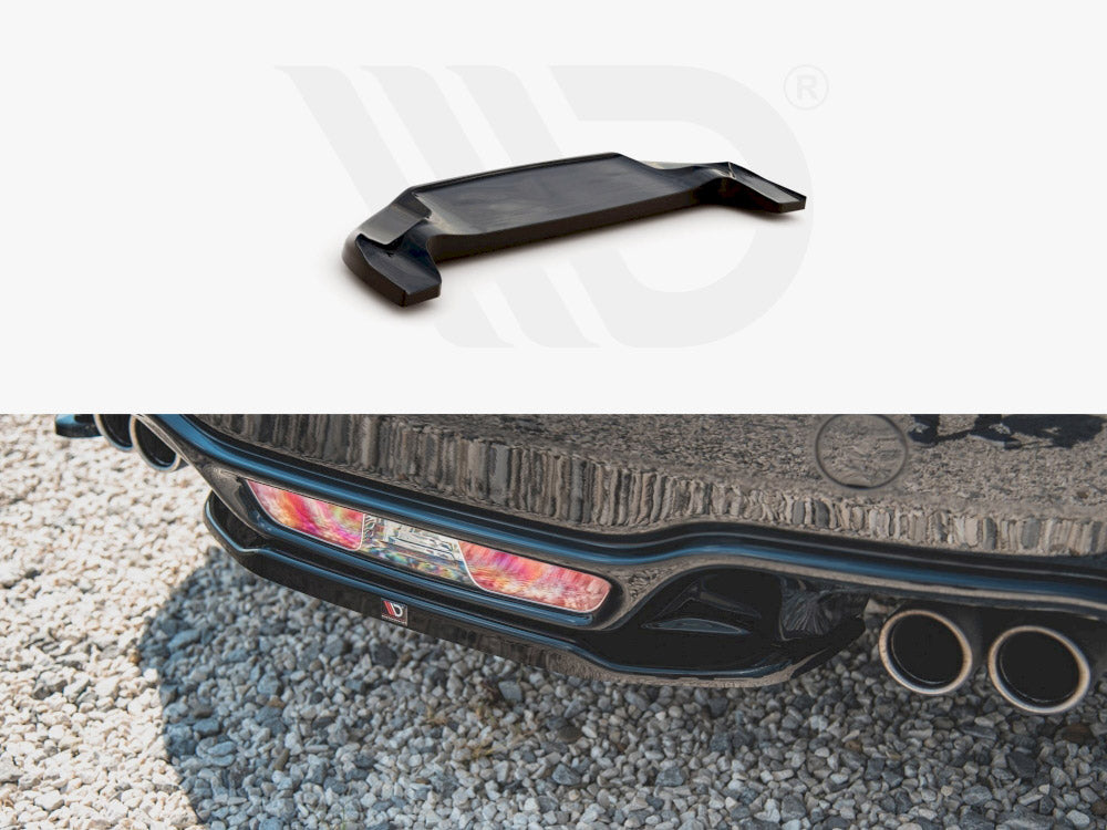 Central Rear Splitter Fiat 124 Spider Abarth 2017- Maxton Design