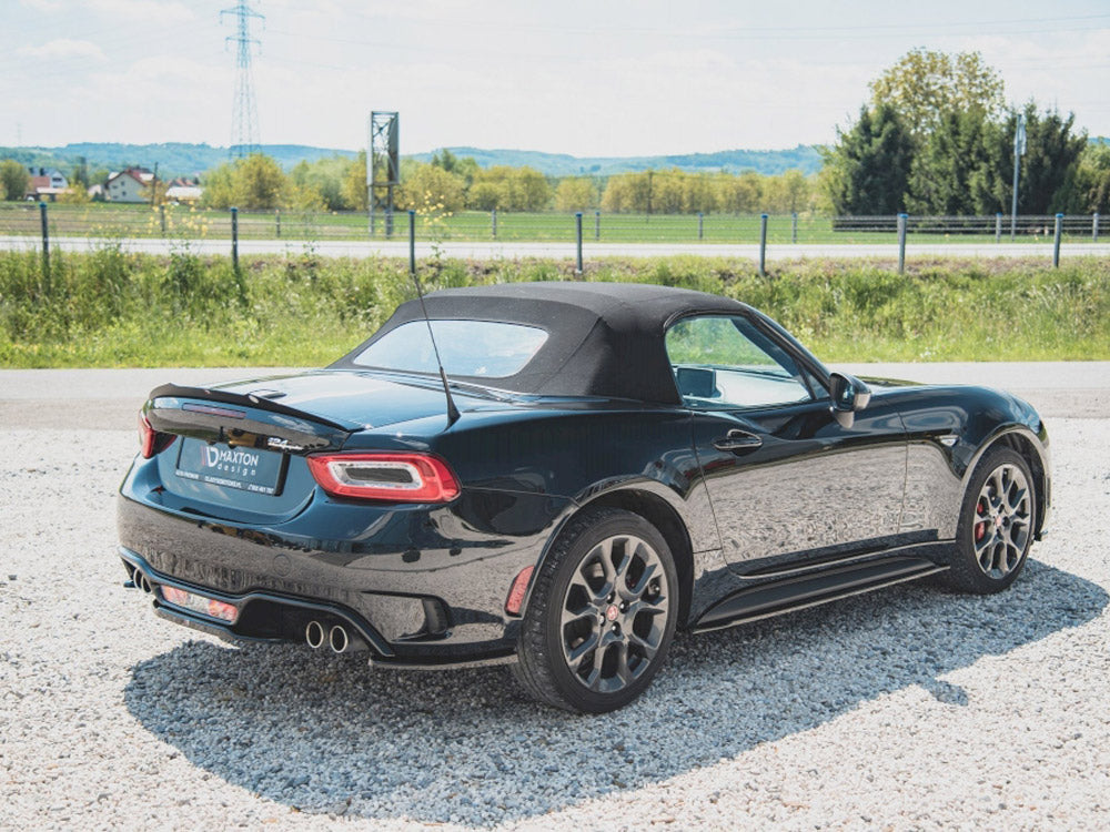 Rear Side Splitters Fiat 124 Spider Abarth 2017- Maxton Design