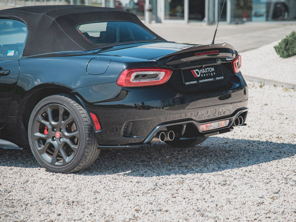 Rear Side Splitters Fiat 124 Spider Abarth 2017- Maxton Design